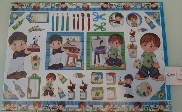 LITOARTE| PAPEL DECOUPAGE- 49X34.3CM