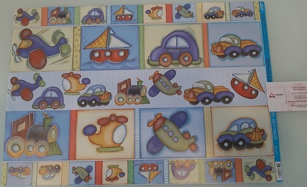 LITOARTE| PAPEL DECOUPAGE- 49X34.3CM