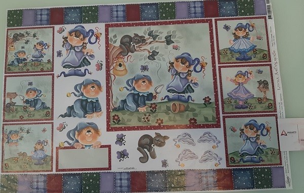 LITOARTE| PAPEL DECOUPAGE- 49X34.3CM