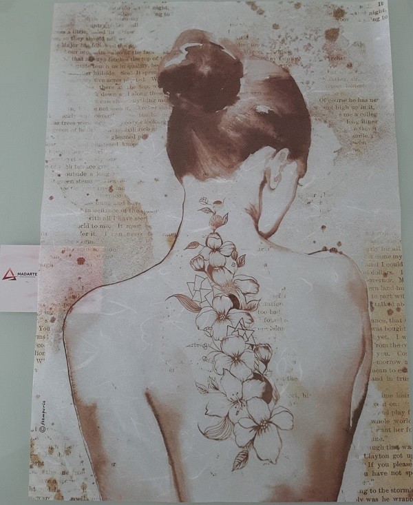 STAMPERIA| PAPEL DE ARROZ 29.7X42CM