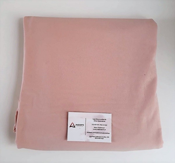 Malha jersey cor pele