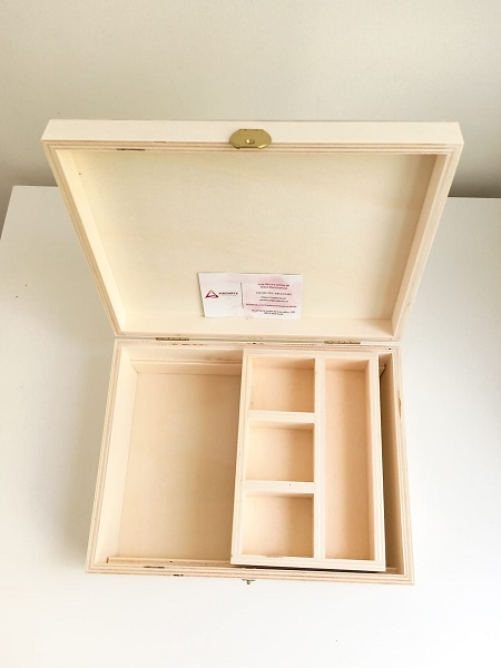 caixa com divisao moveis - mad330b