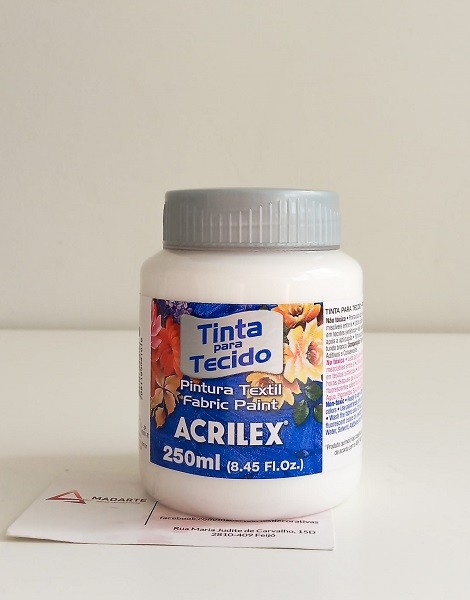 TINTA TECIDO CLAREADOR 250ML ACRILEX