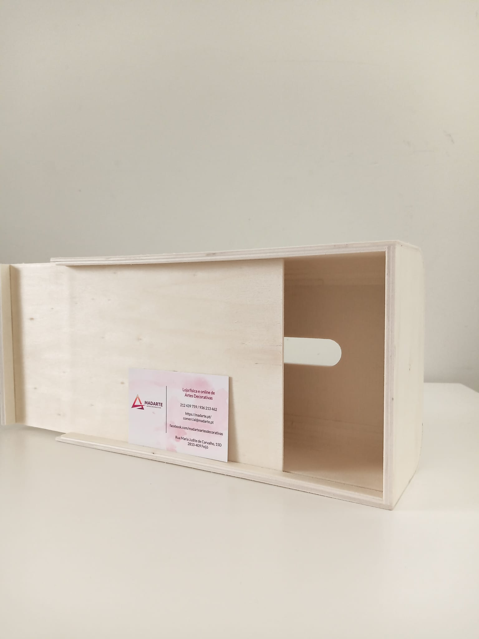 CAIXA LENÇOS ABERTURA