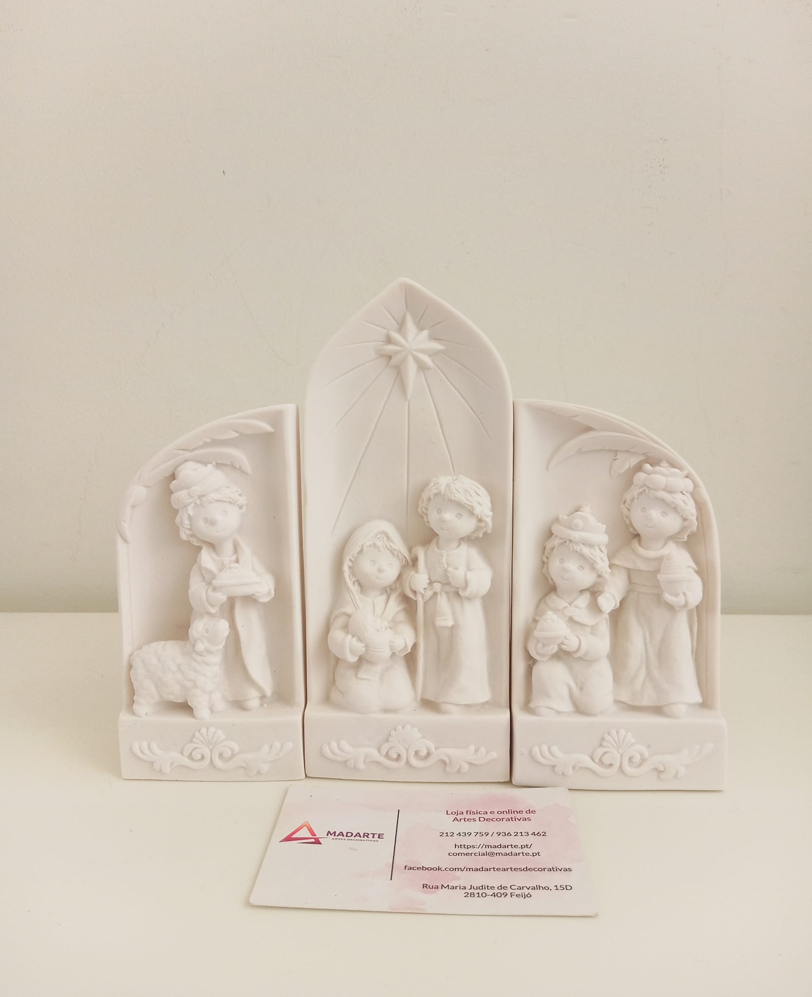 presepio com estrela